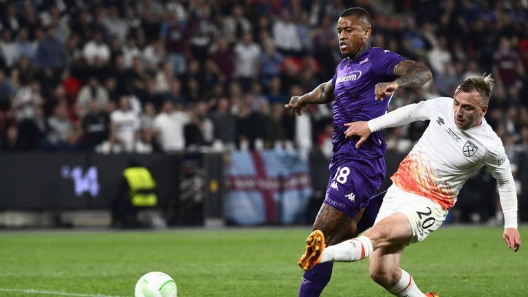 Igor was caught flat-footed as Jarrod Bowen scores