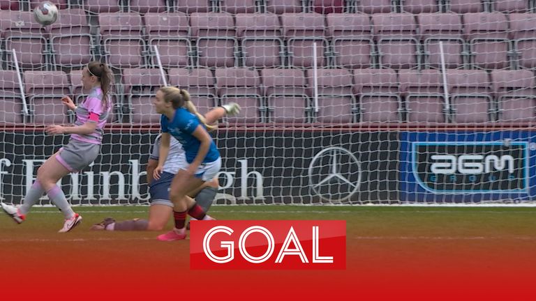 Olivia McLoughlin fires Rangers 4-1 ahead
