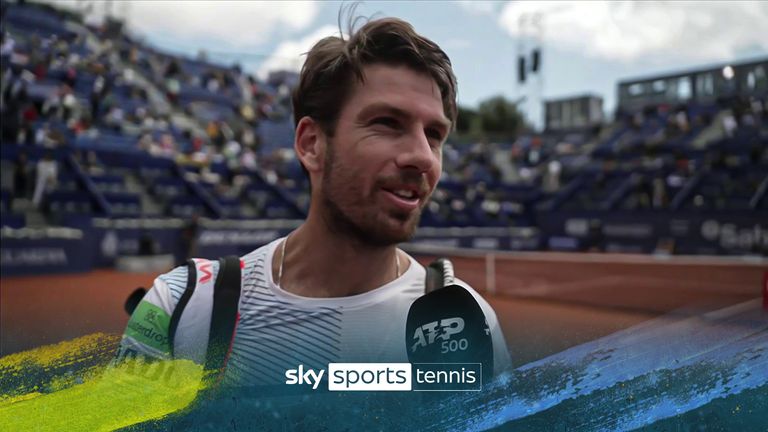 Cameron Norrie in Barcelona