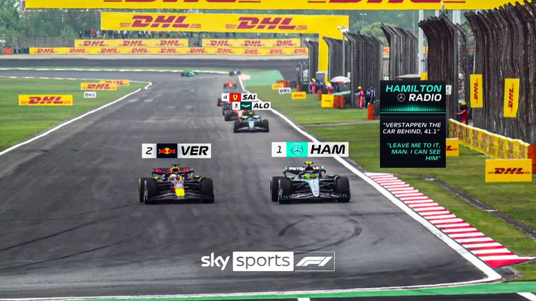 VERSTAPPEN TAKES LEAD FROM HAMILTON