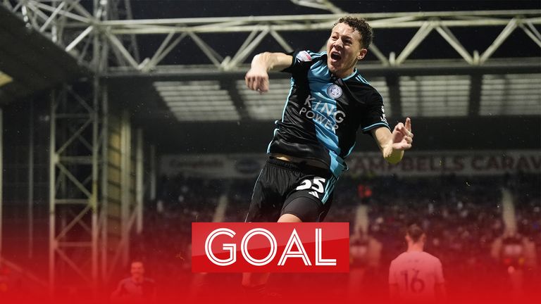 Kasey McAteer put Leicester City 3-0 up against Preston, putting them on the brink of winning the Championship title.