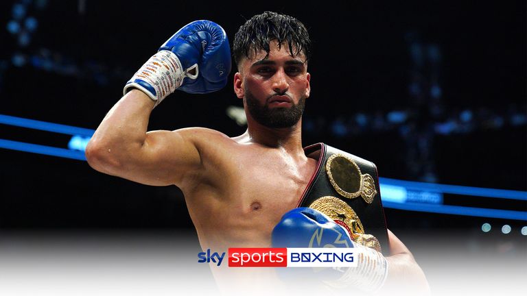Relive light-welterweight prospect Adam Azim's spectacular year, which saw the rising star pick up three wins.