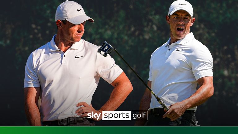 RORY MCILROY ROUND TWO US OPEN 2024