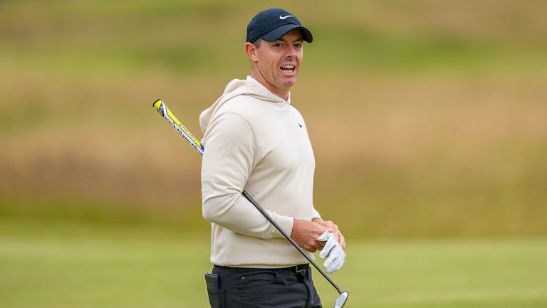 Rory McIlroy is gearing up for the Open